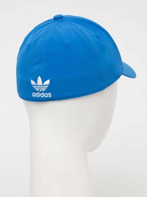 Kšiltovka s aplikacemi Adidas Originals modrá