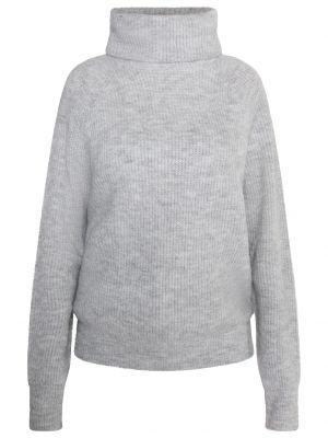 Меланжов пуловер Usha сиво