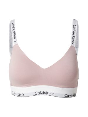 Mäkká podprsenka Calvin Klein Underwear ružová