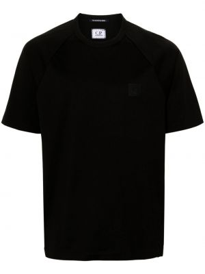 T-shirt aus baumwoll C.p. Company schwarz