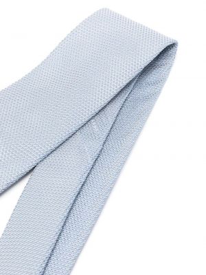 Dzianinowy jedwabny krawat Fursac