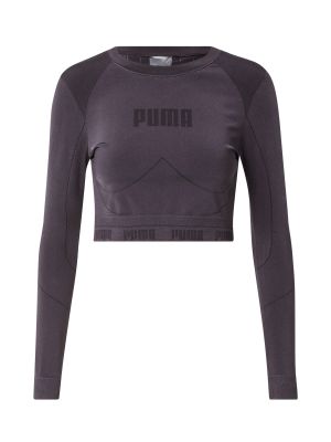 Marškinėliai ilgomis rankovėmis Puma juoda