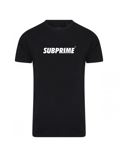 Koszulka z krótkim rękawem Subprime czarna