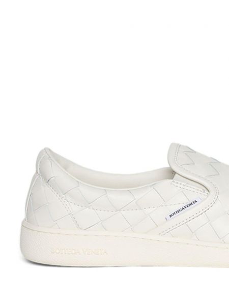 Sneakersy Bottega Veneta białe