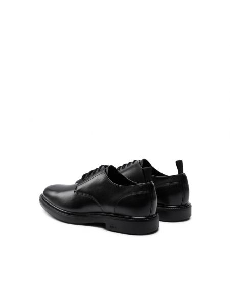 Elegante calzado con cordones Hugo Boss negro