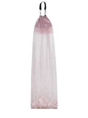 Τσάντα ώμου από τούλι 16arlington ροζ