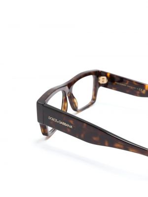Okulary Dolce & Gabbana Eyewear brązowe