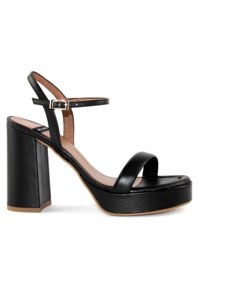 Elegante sandale mit absatz mit hohem absatz Angel Alarcon schwarz