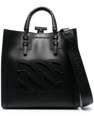 Nakupovalna torba Casadei črna