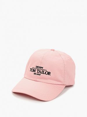 Кепка Tom Tailor розовая