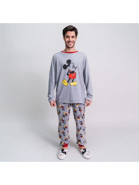 Pizsama Mickey szürke