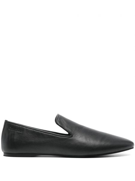 Læder loafers Calvin Klein sort