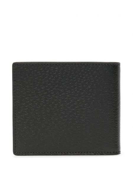 Portefeuille à imprimé Gucci noir