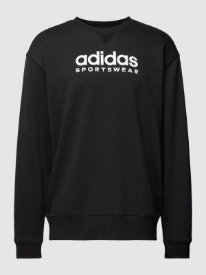 Bluza z nadrukiem Adidas Sportswear czarna