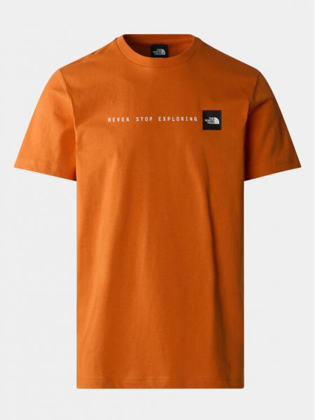 Koszulka The North Face pomarańczowa