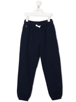 Joggers för tjejer Ralph Lauren Kids blå