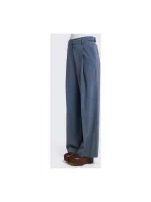 Pantalones rectos de algodón Jw Anderson azul