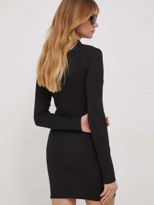 Mini šaty Calvin Klein Jeans černé