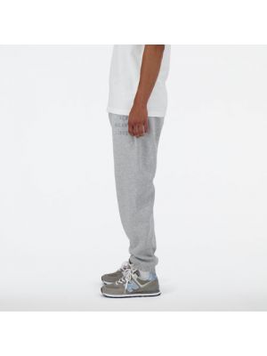 Pantalon de joggings en polaire New Balance gris