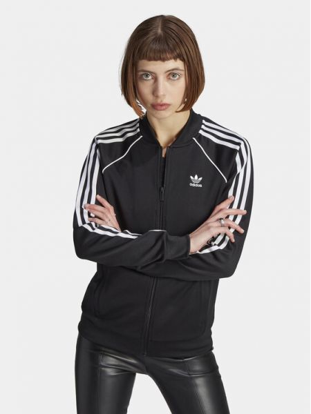 Світшот з аплікацією Adidas Originals чорний
