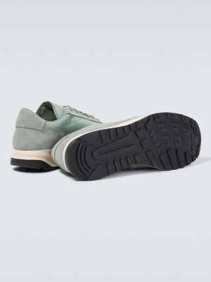 Sneakers in pelle scamosciata Common Projects verde