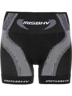 Shorts à imprimé Misbhv noir