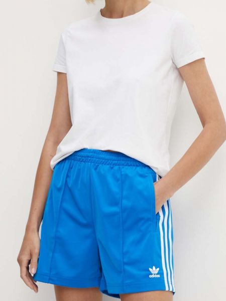 Kratke hlače visoki struk Adidas Originals plava