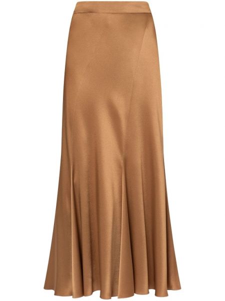 Nederdel i satin Alberta Ferretti