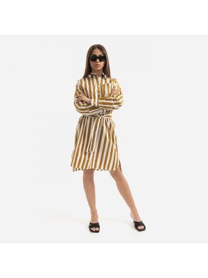 Sukienka koszulowa A.P.C. Robe Plaja COEUJ-F05943 MOUTARDE A.p.c.