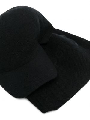 Dzianinowa czapka z daszkiem wełniana Reebok Special Items czarna