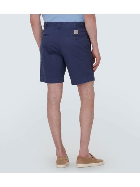 Pantalones cortos de algodón Polo Ralph Lauren azul