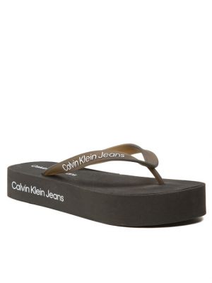 Flip-flop Calvin Klein Jeans fekete
