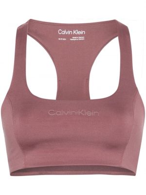 Спортен сутиен Calvin Klein розово