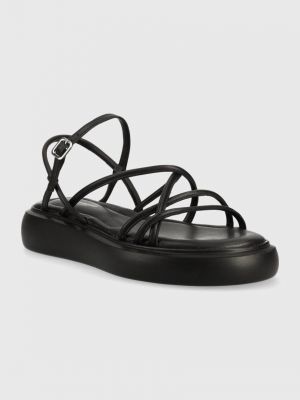Kožne sandale s platformom Vagabond Shoemakers crna