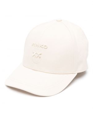 Cappello con visiera Pinko beige