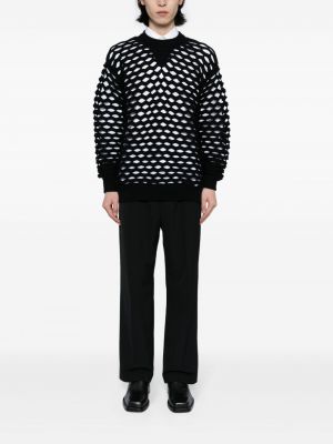 Pullover mit rundem ausschnitt Junya Watanabe Man schwarz