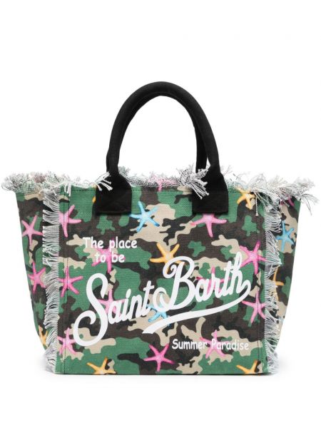 Strandtasche mit camouflage-print Mc2 Saint Barth