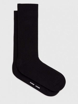 Чорапи Samsøe Samsøe черно