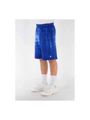 Oversize shorts Marcelo Burlon blau