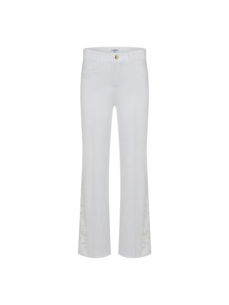 Białe jeansy Cambio