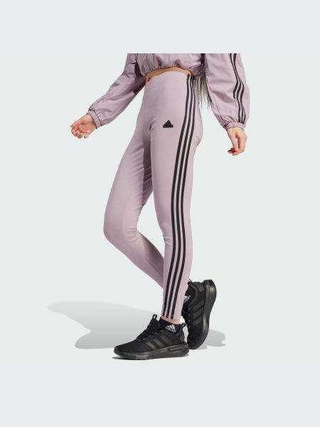 Легінси Adidas фіолетові