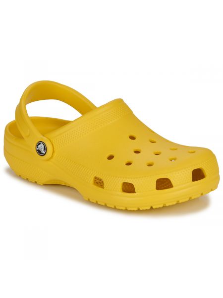 Klasický domáce papuče Crocs žltá