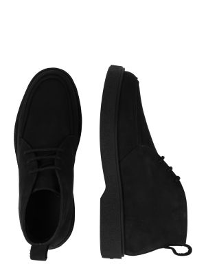 Šnurovacie šnurovacie členkové topánky Calvin Klein čierna