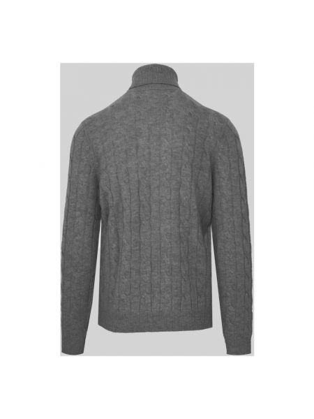 Jersey cuello alto de lana de cachemir de tela jersey Malo