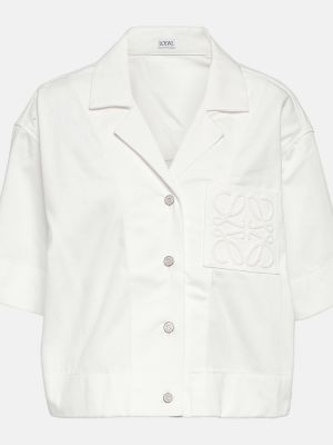 Дънкова риза Loewe бяло