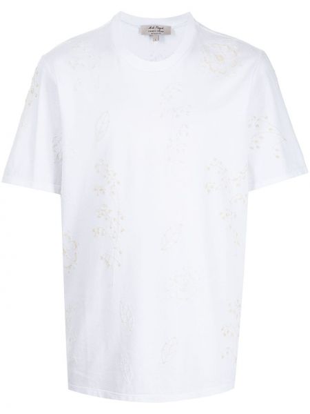 Camiseta manga corta Nick Fouquet blanco
