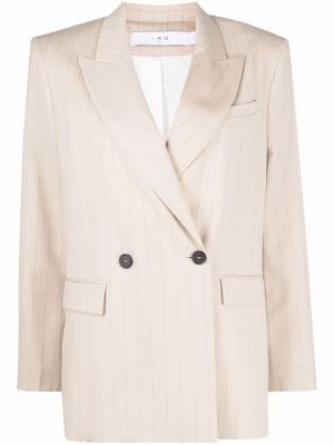 Stripete lang blazer Iro