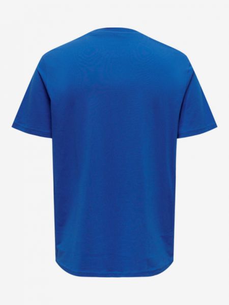 T-shirt Only & Sons blau