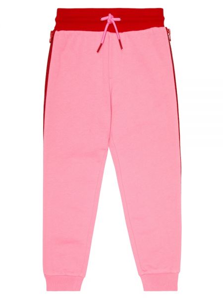 Trøje bomuld træningsbukser for piger Marc Jacobs Kids pink