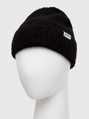Dzianinowa czapka Juicy Couture czarna